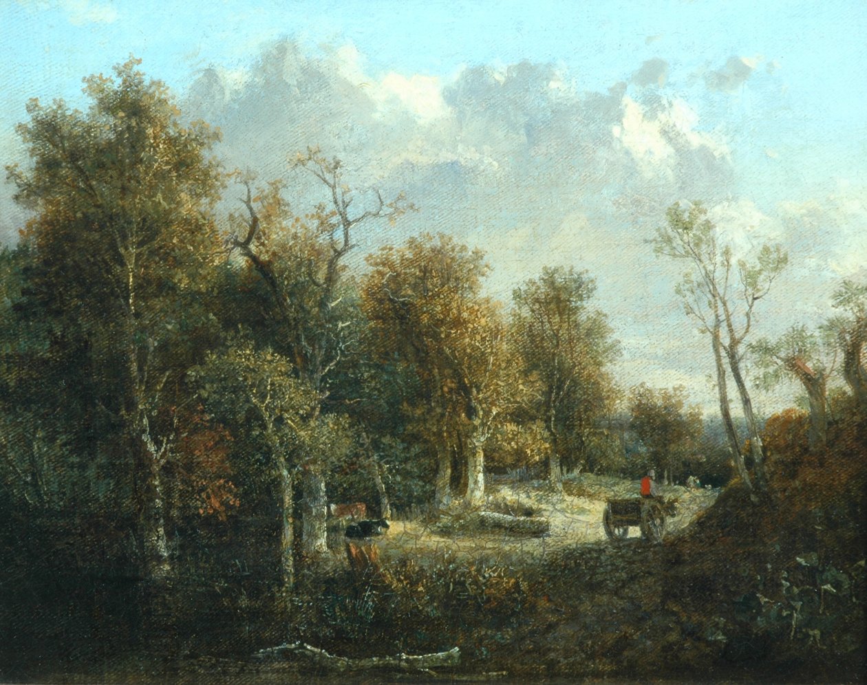 ಅರಣ್ಯದ ಅಂಚು ಟರ್ಕಿ by John Crome