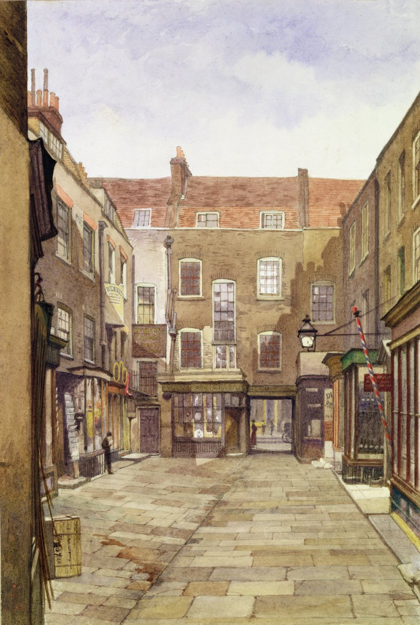 Deri Satıcı Binaları, Londra Duvarı by John Crowther