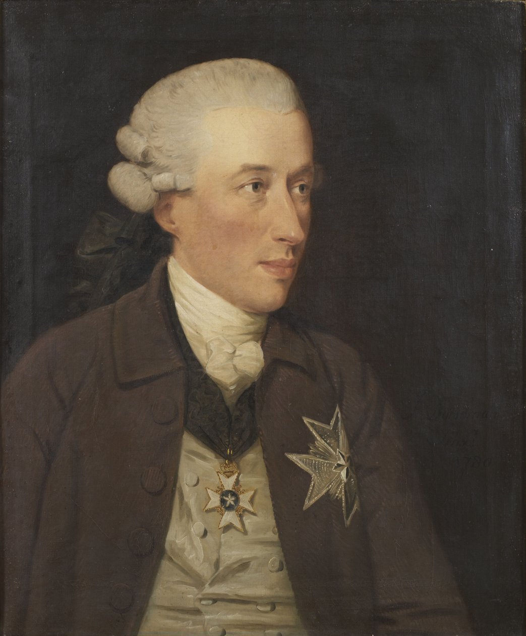 Portrait of Baron Gustaf Adam von Nolcken (1733-1813) by John Downman