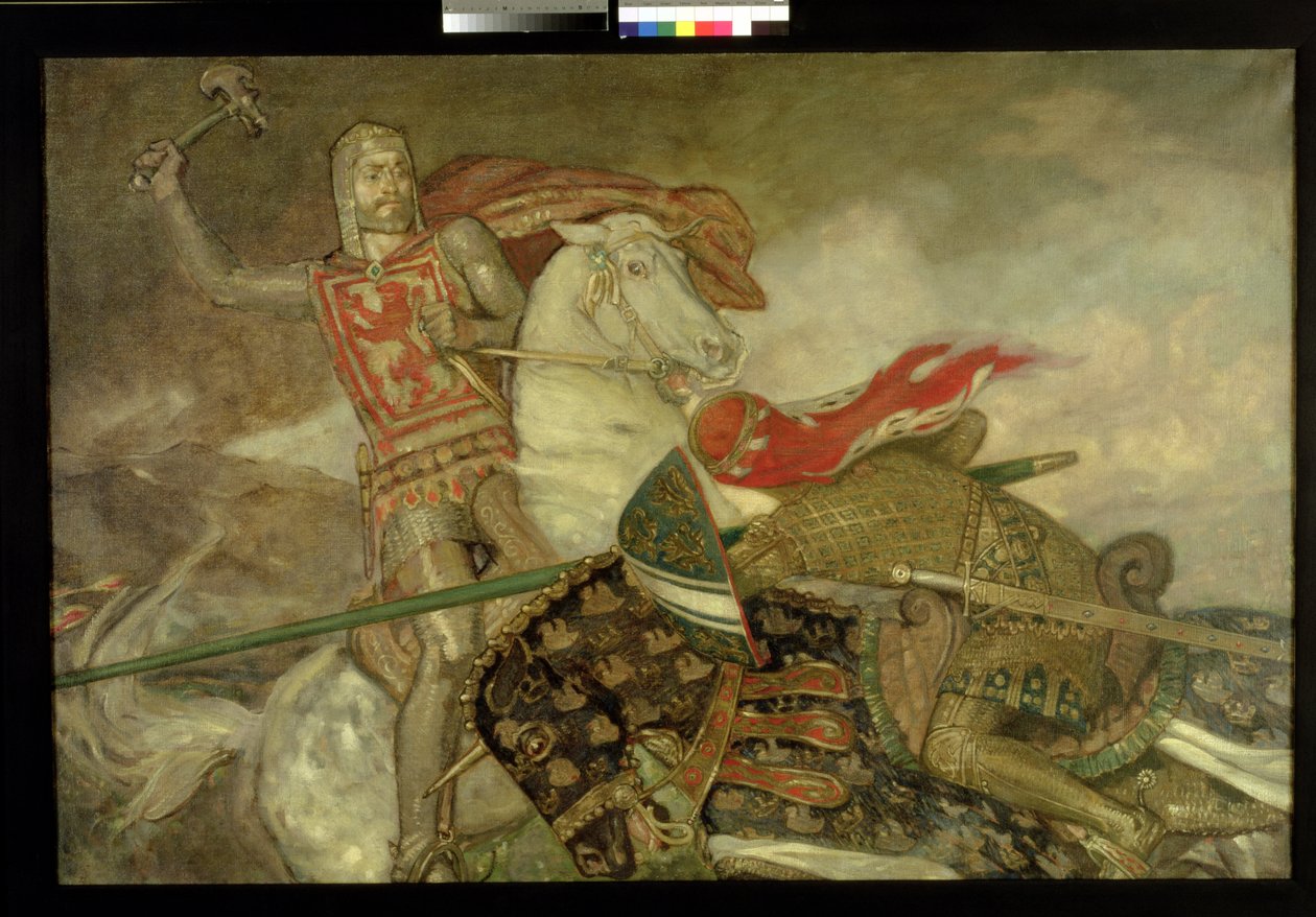 Bruce ve de Bohun, c.1913-14 by John Duncan
