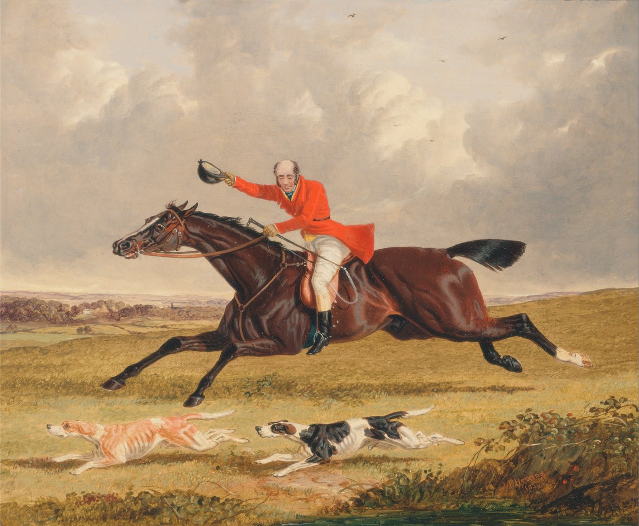 Foxhunting - Teşvik Eden Köpekler by John F. Herring