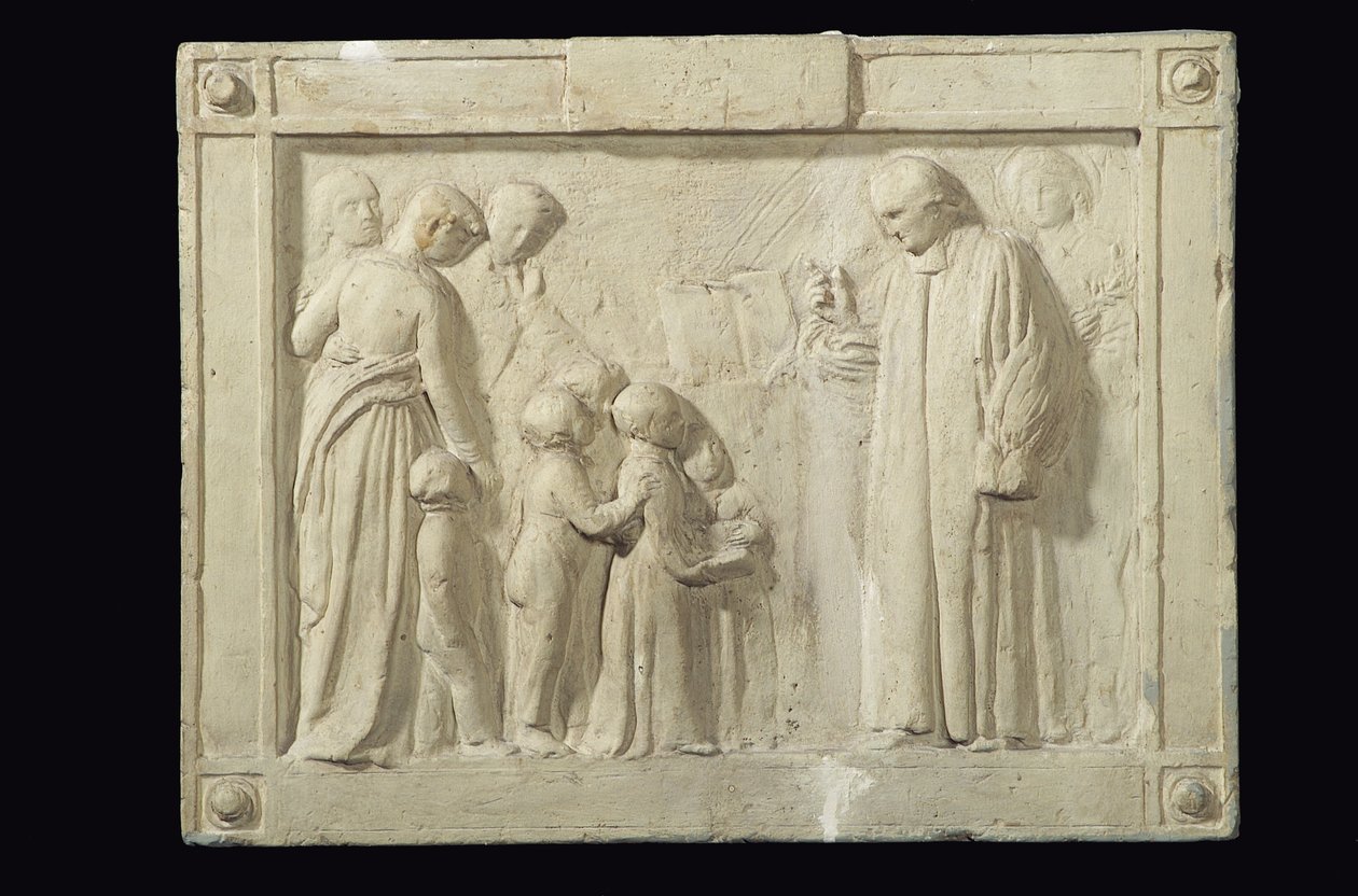 Rahip John Clowes Anıtı, 1819-20 (alçı) by John Flaxman