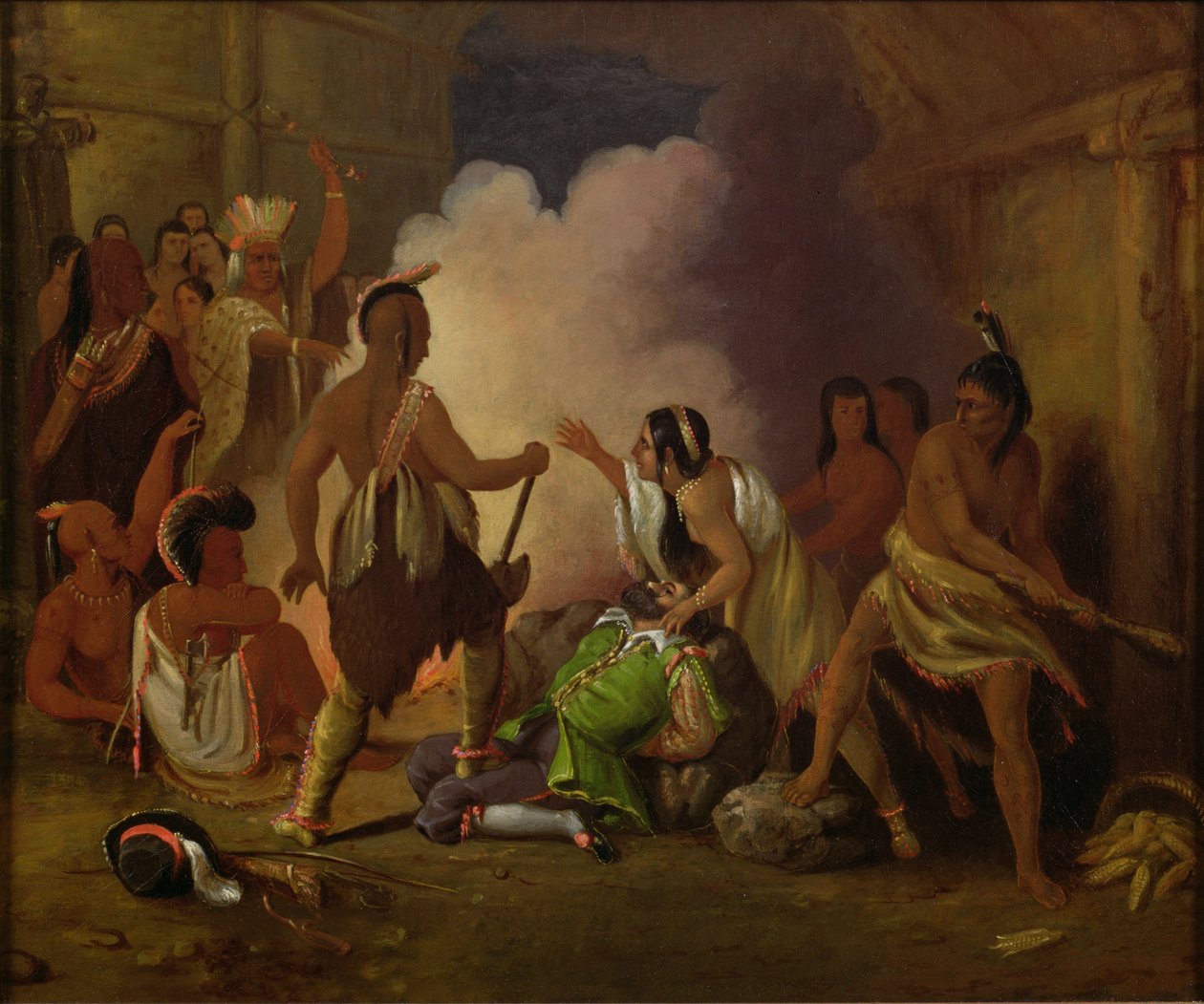 Pocahontas, Kaptan John Smith