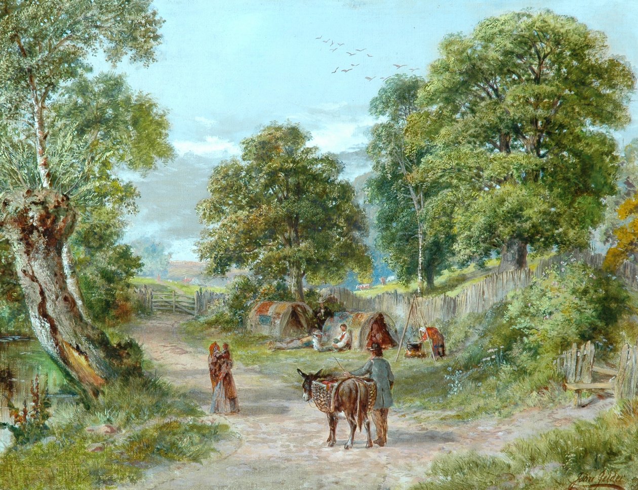 çingeneler kampı by John Gelder