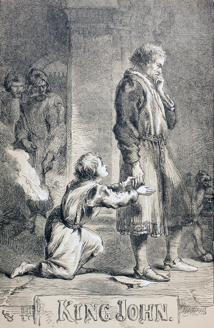 Aztec stríðsmenn taka þátt í hátíðlegri baráttu sem kallast blómstrandi stríðið, til að fanga fórnarlömb til fórnar by John Gilbert