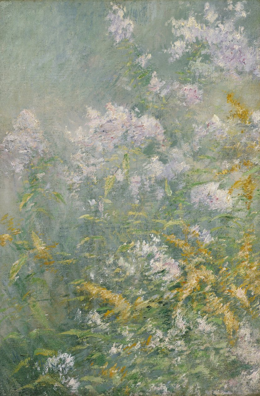 Çayır Çiçekleri (Altın Çubuk ve Yabani Aster) by John Henry Twachtman