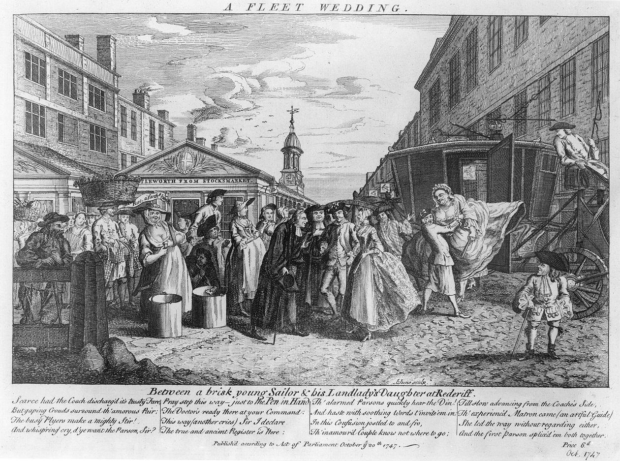 Bir Filo Düğünü, 1747 by John June