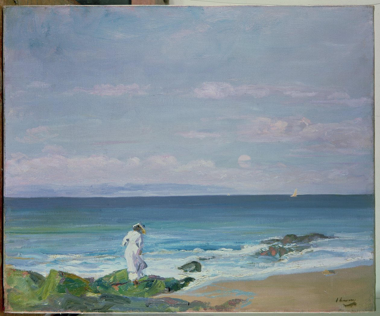 Ayın doğuşu by John Lavery