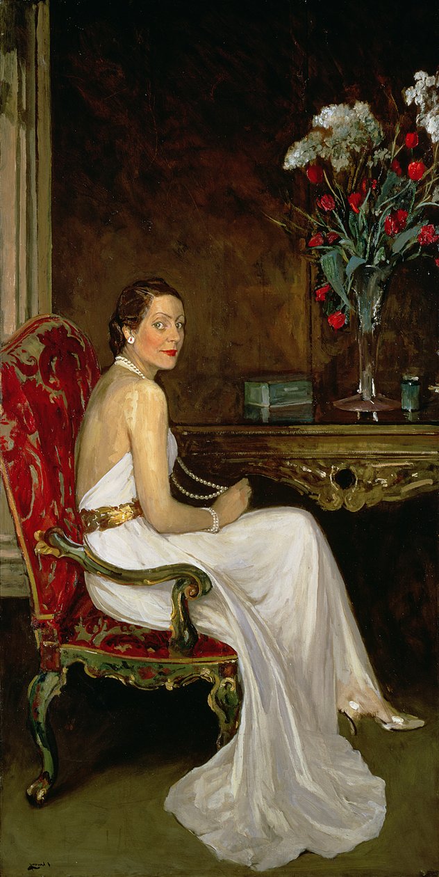 Vikontes Wimborne by John Lavery