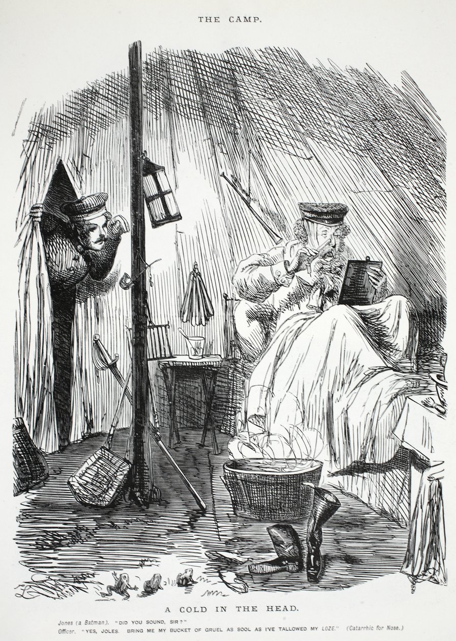Kafada soğuk algınlığı by John Leech