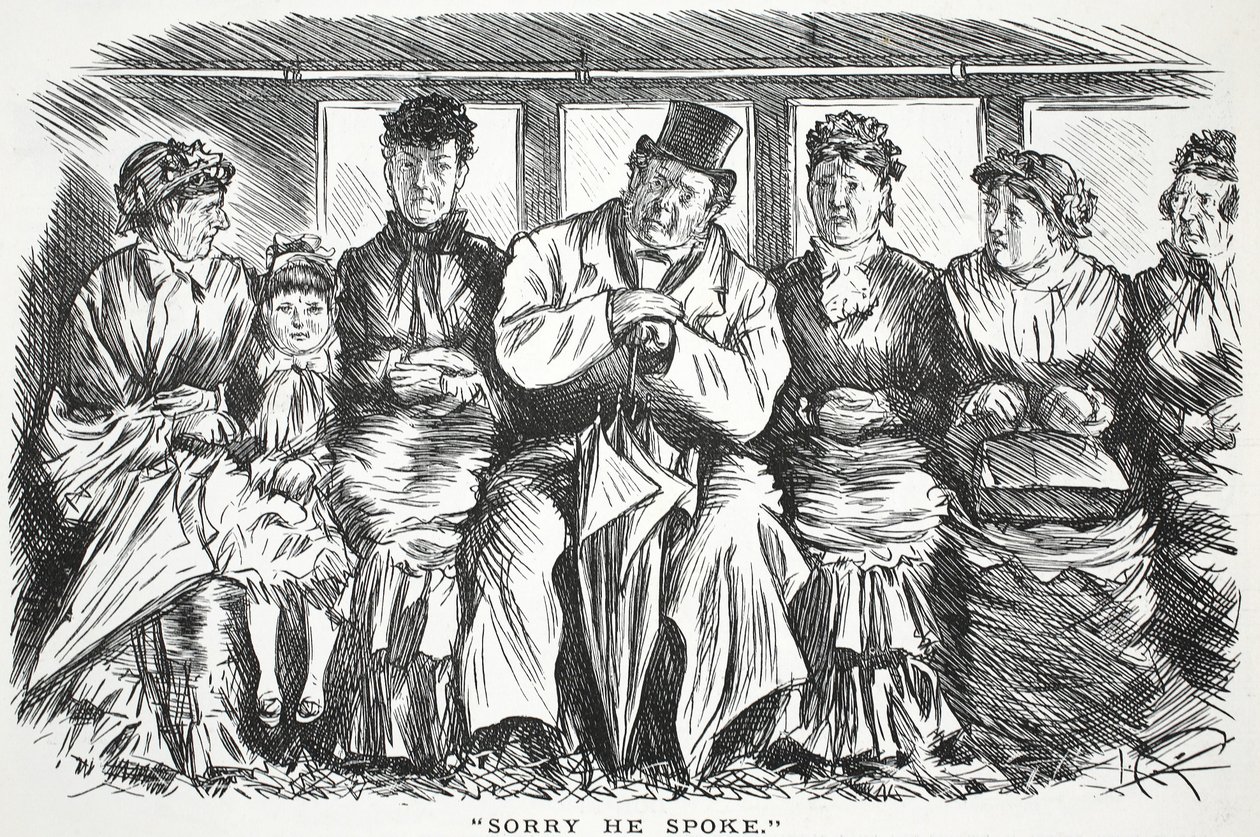 üzgünüm o konuştu by John Leech