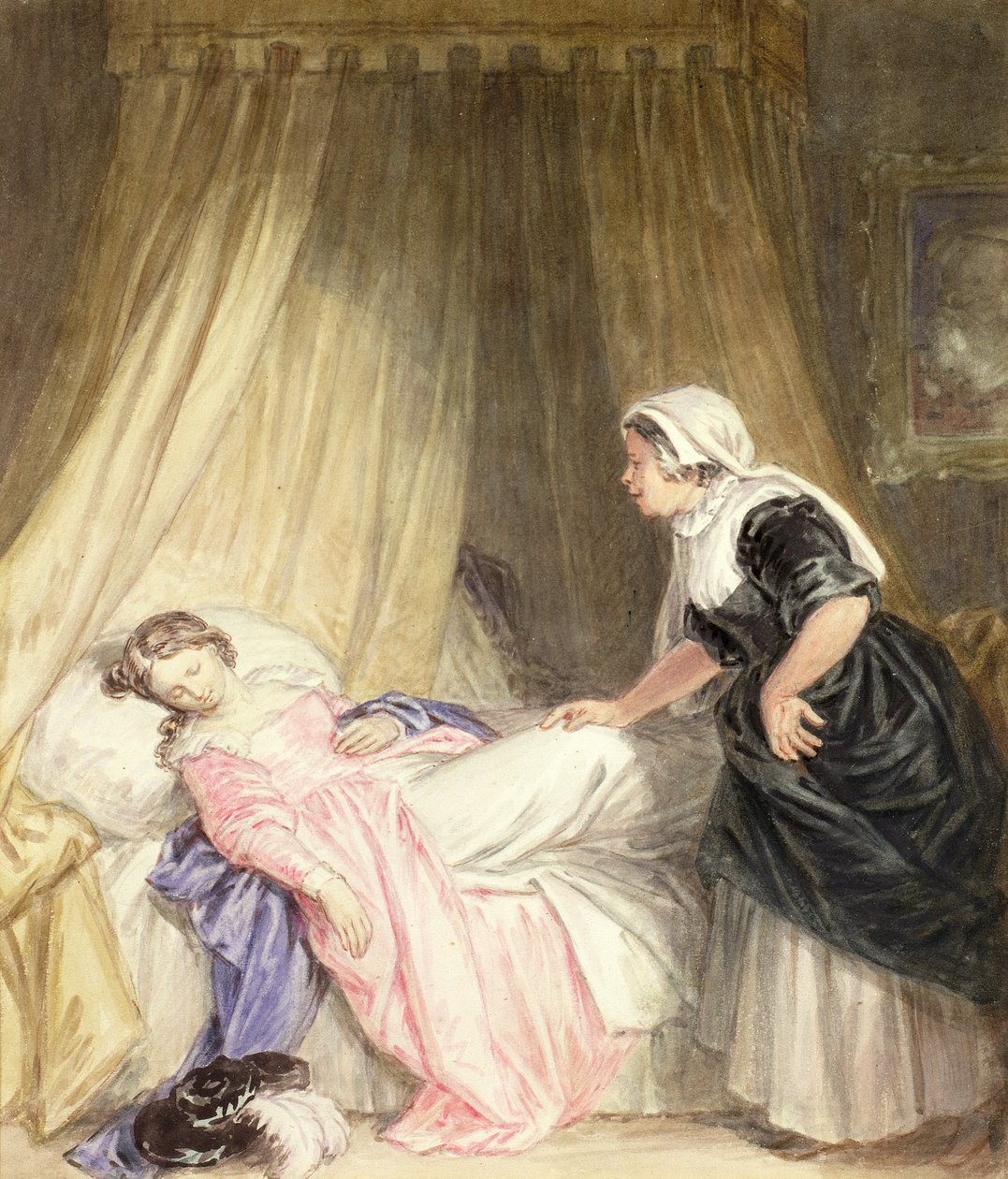 Juliet ve Hemşiresi by John Massey Wright