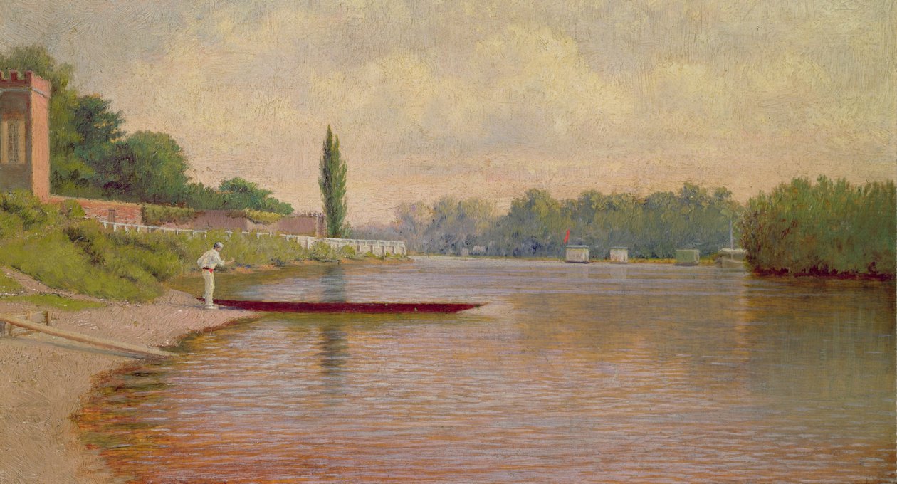 Thames üzerinde tekne gezintisi by John Mulcaster Carrick