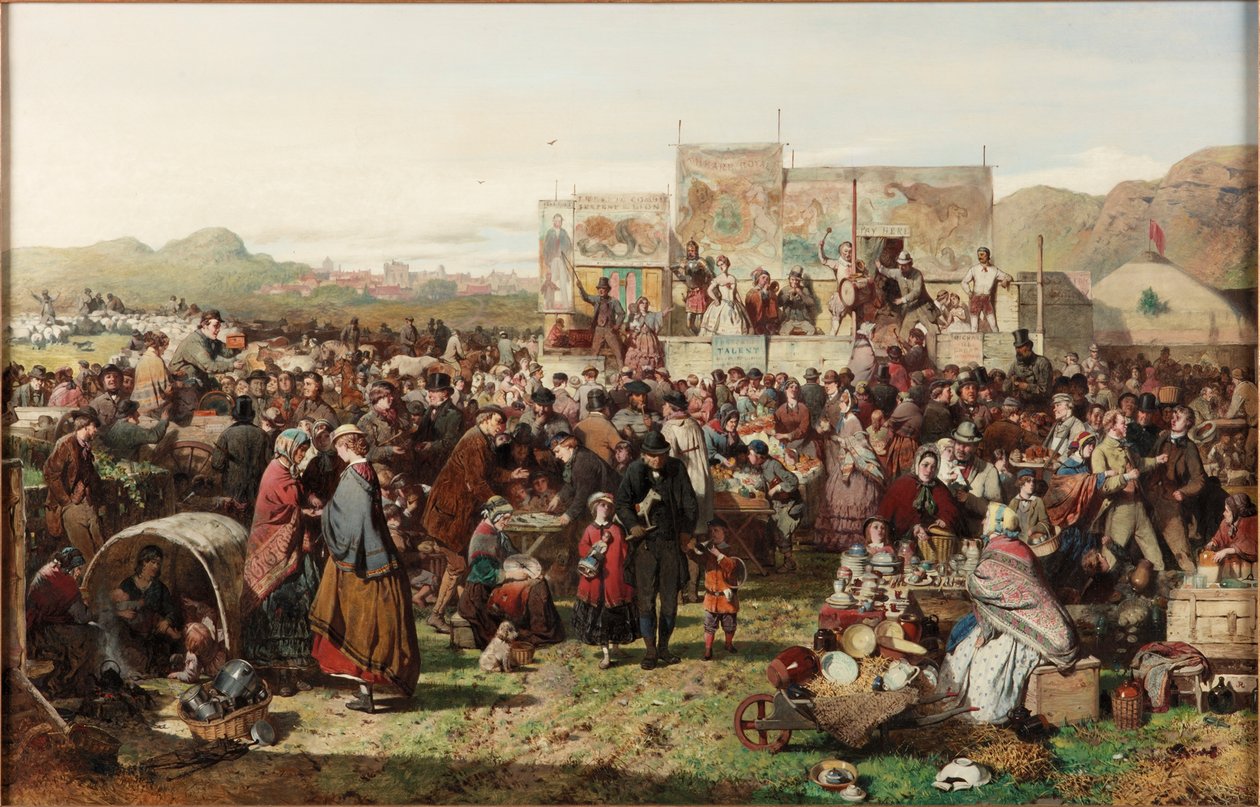Bir Sınır Fuarı, c.1865 by John Ritchie