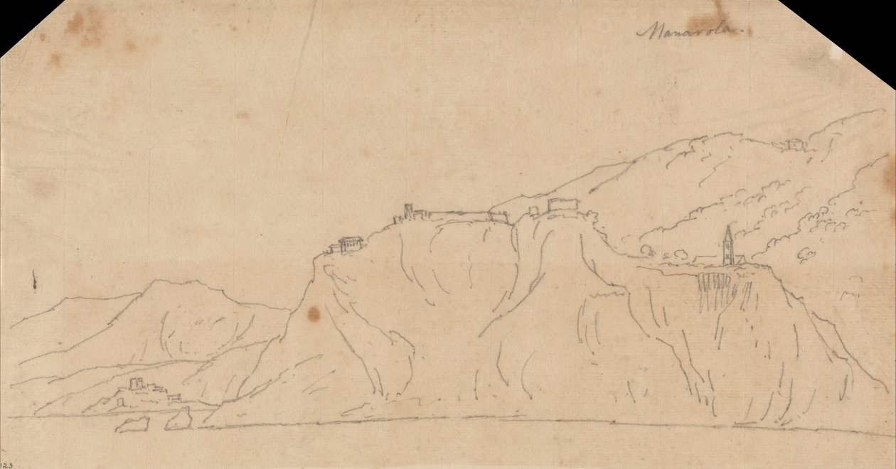 Manarola by John Robert Cozens