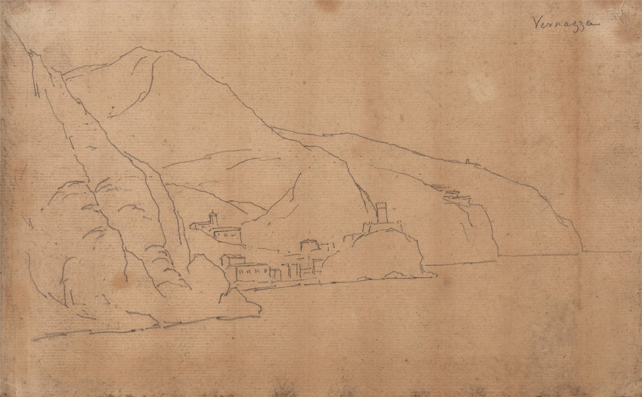 Vernazza by John Robert Cozens