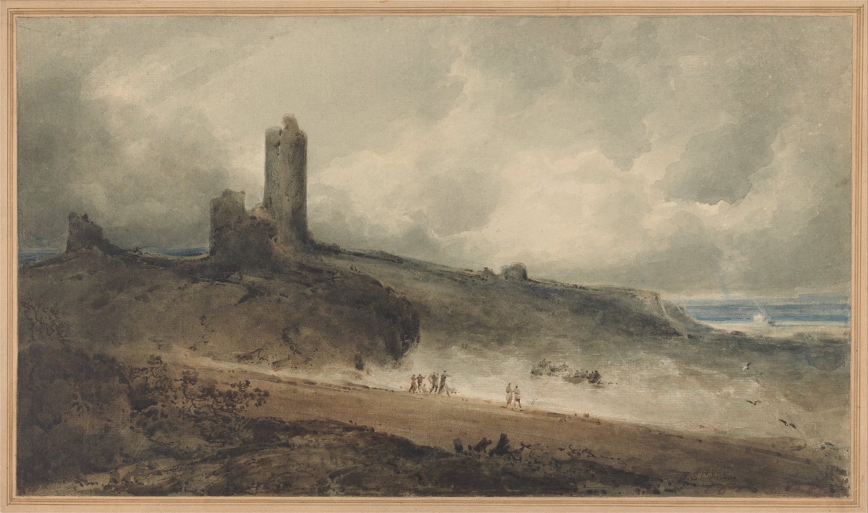 Aberystwyth Kalesi by John Sell Cotman