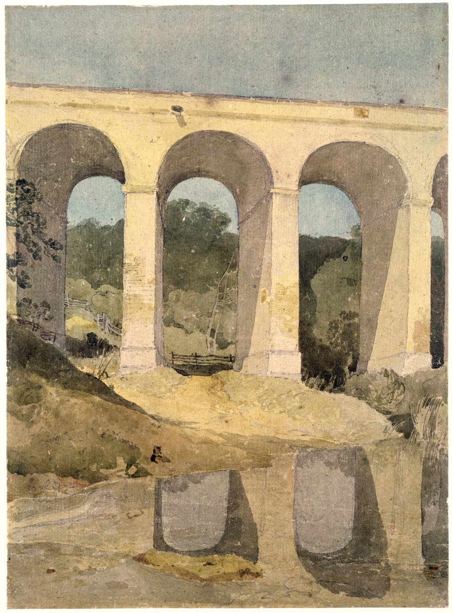 Chirk Su Kemeri, 1806-7 by John Sell Cotman
