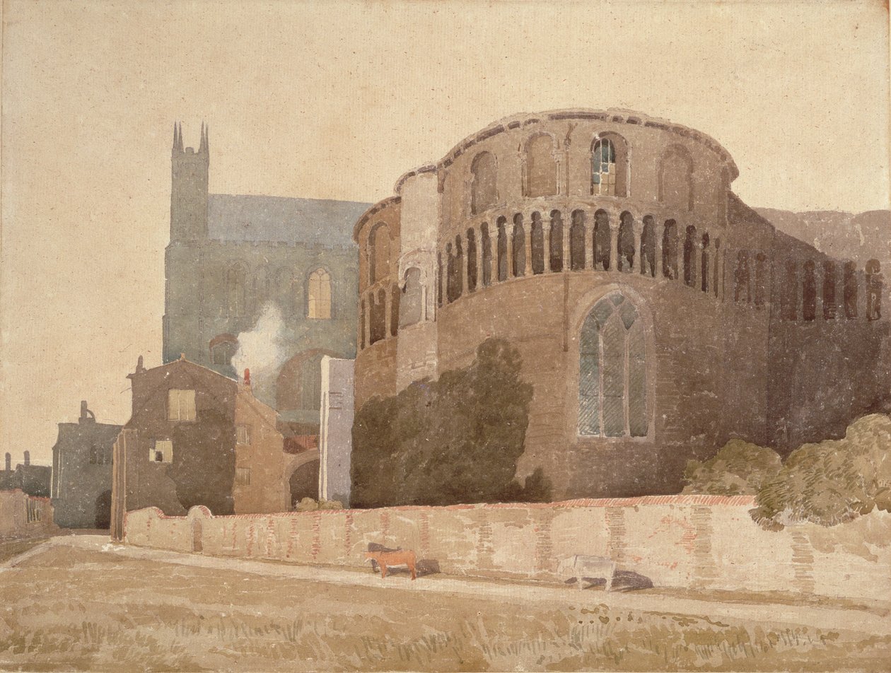 St. Luke Şapeli, Norwich Katedrali, 1808 by John Sell Cotman