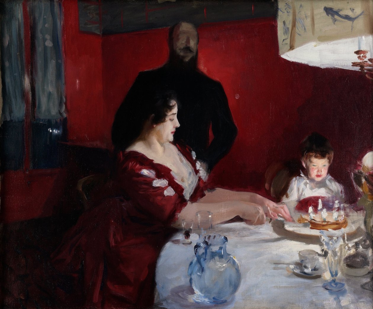 Doğum günü partisi by John Singer Sargent