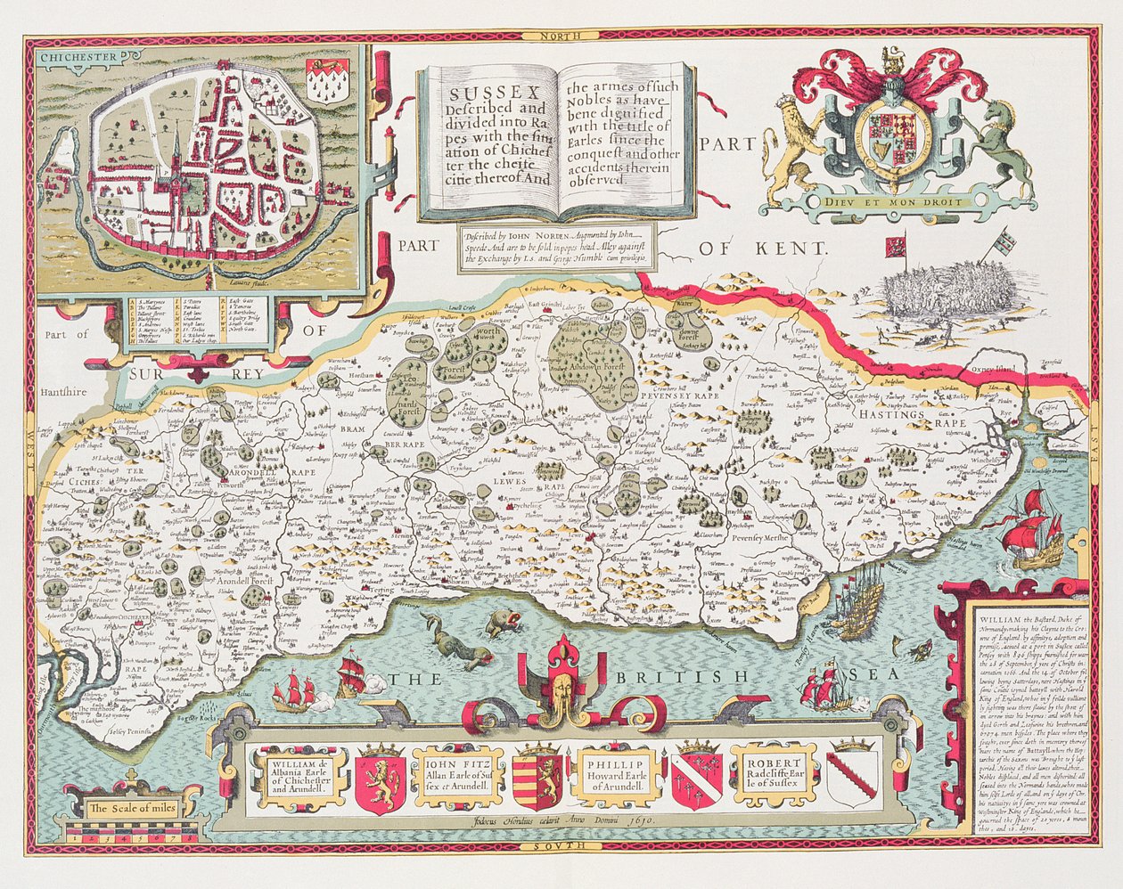 Sussex, John Speed