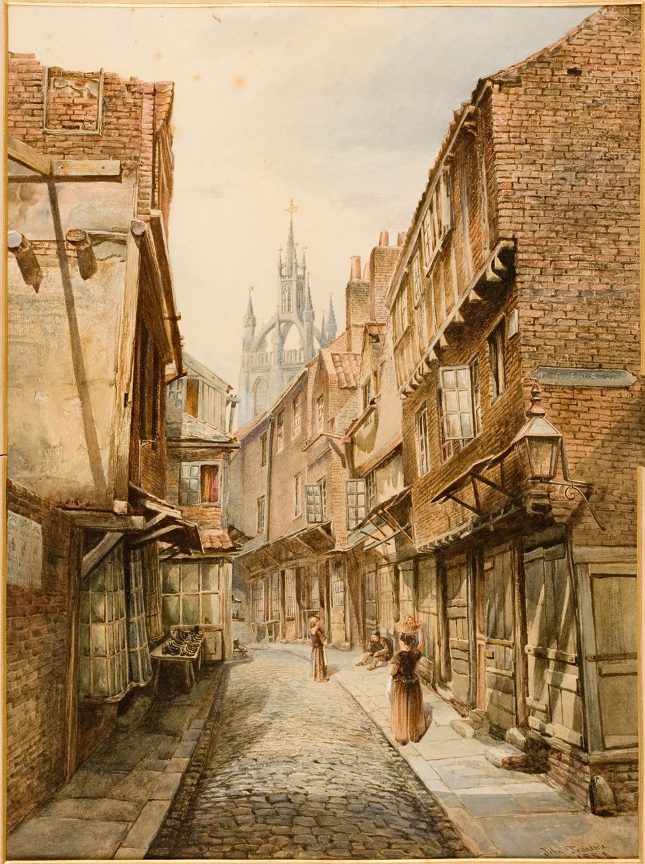 Köpek Sıçrayan Merdivenler, Newcastle upon Tyne (gövde rengi) by John Teasdale