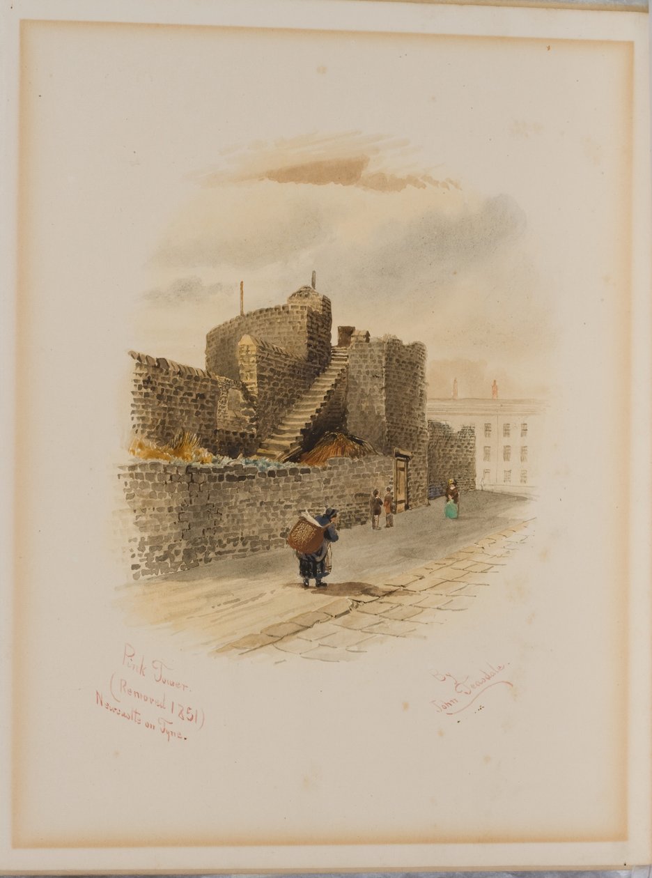 Pembe Kule, Newcastle upon Tyne (gövde rengi) by John Teasdale