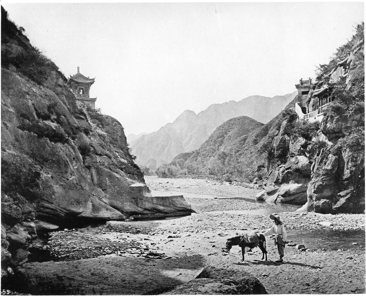 Nankow Geçidi, c.1867-72 by John Thomson