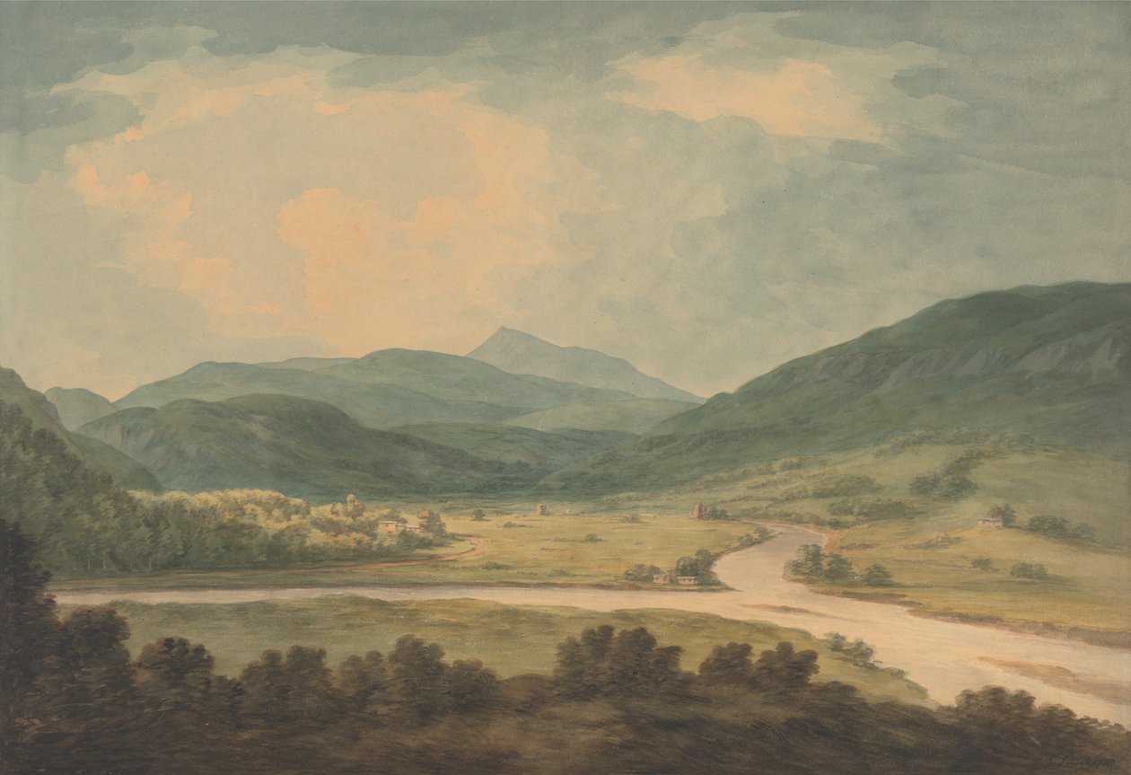 Tay Nehri ve Tributary by John Warwick Smith