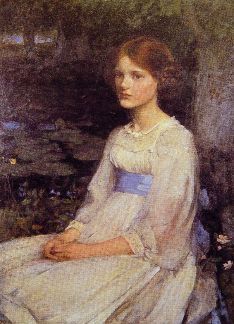 Bayan Betty Pollock by John William Waterhouse