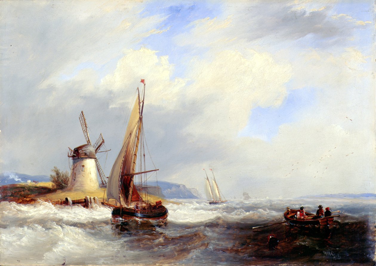 sahil sahnesi by John Wilson Carmichael