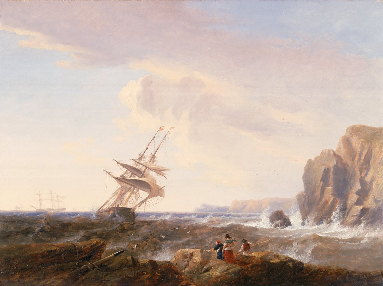 Fırtınadan Sonra Sabah, 1844 (tahta) by John Wilson Carmichael