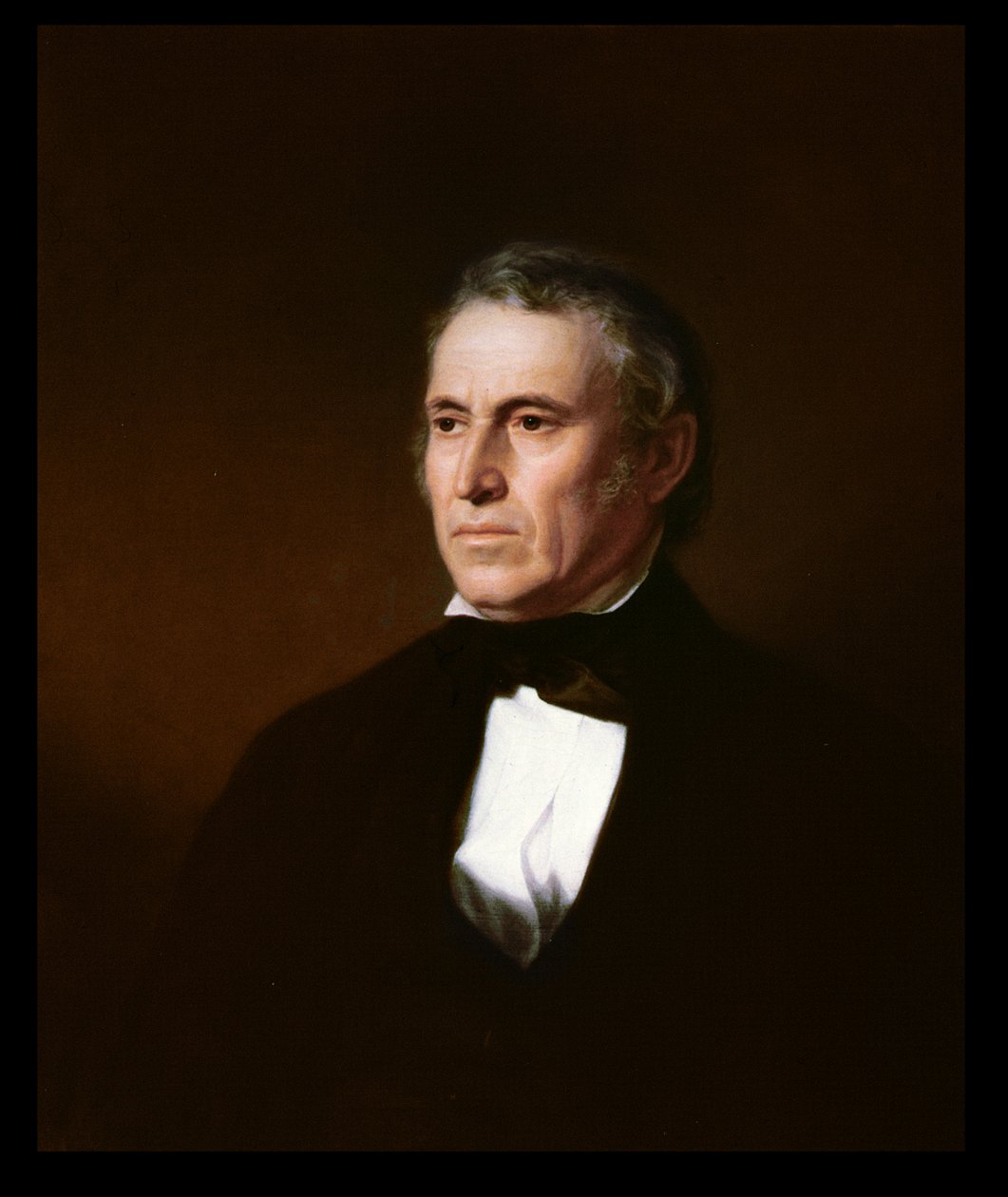 Zachary Taylor, c.1850 (renkli taş) by John (after) Vanderlyn