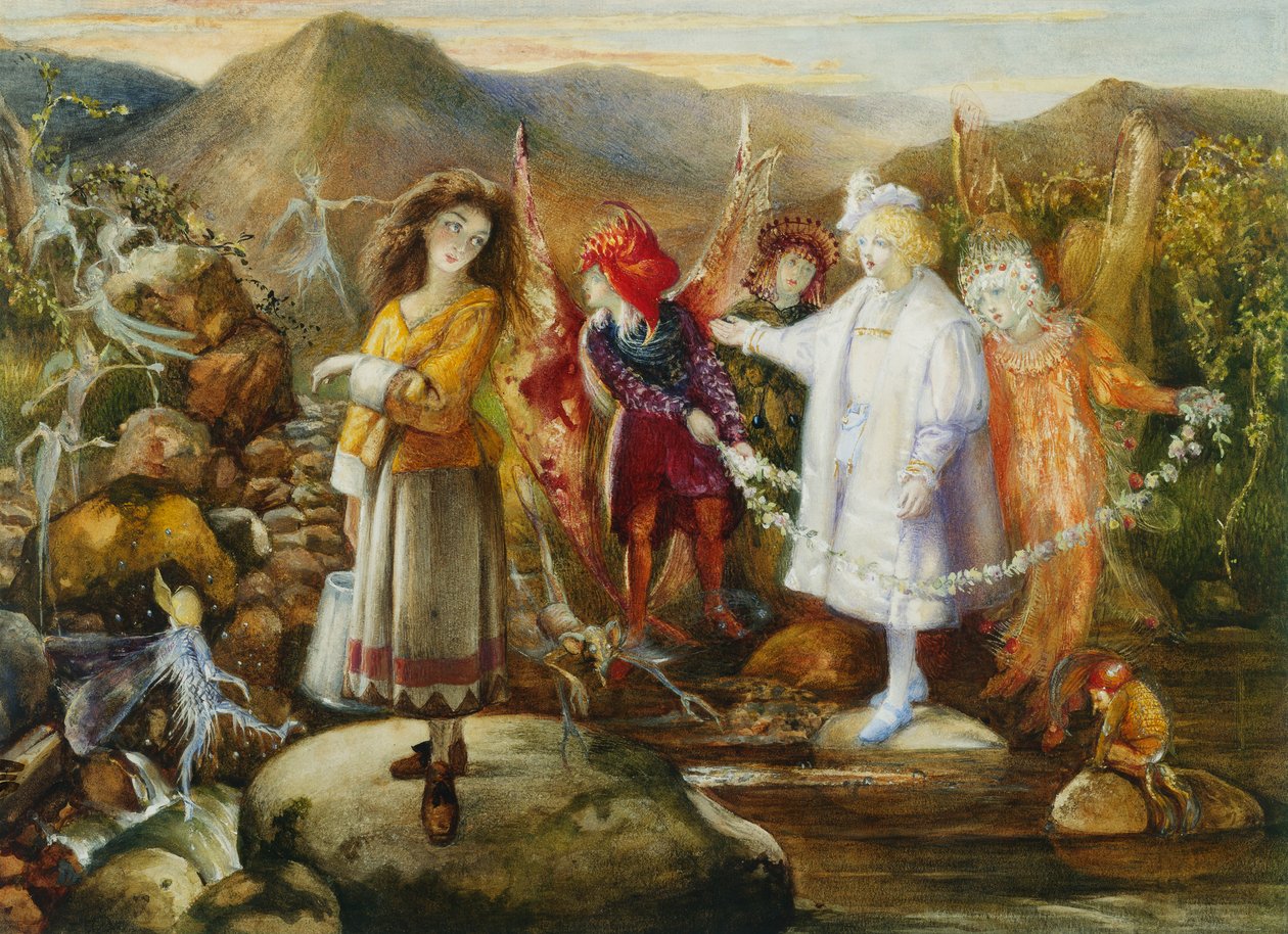 periler diyarında by John Anster Fitzgerald