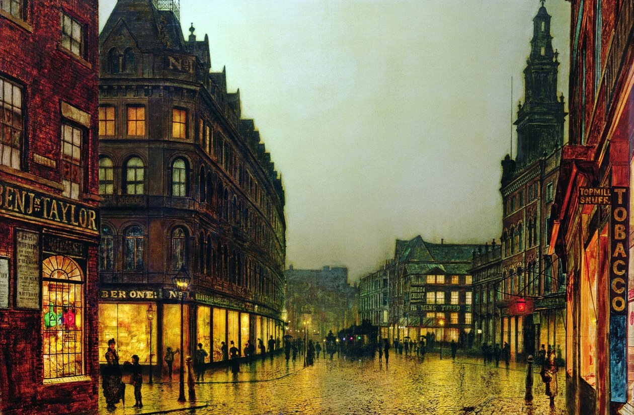 Domuz Yolu, Leeds by John Atkinson Grimshaw