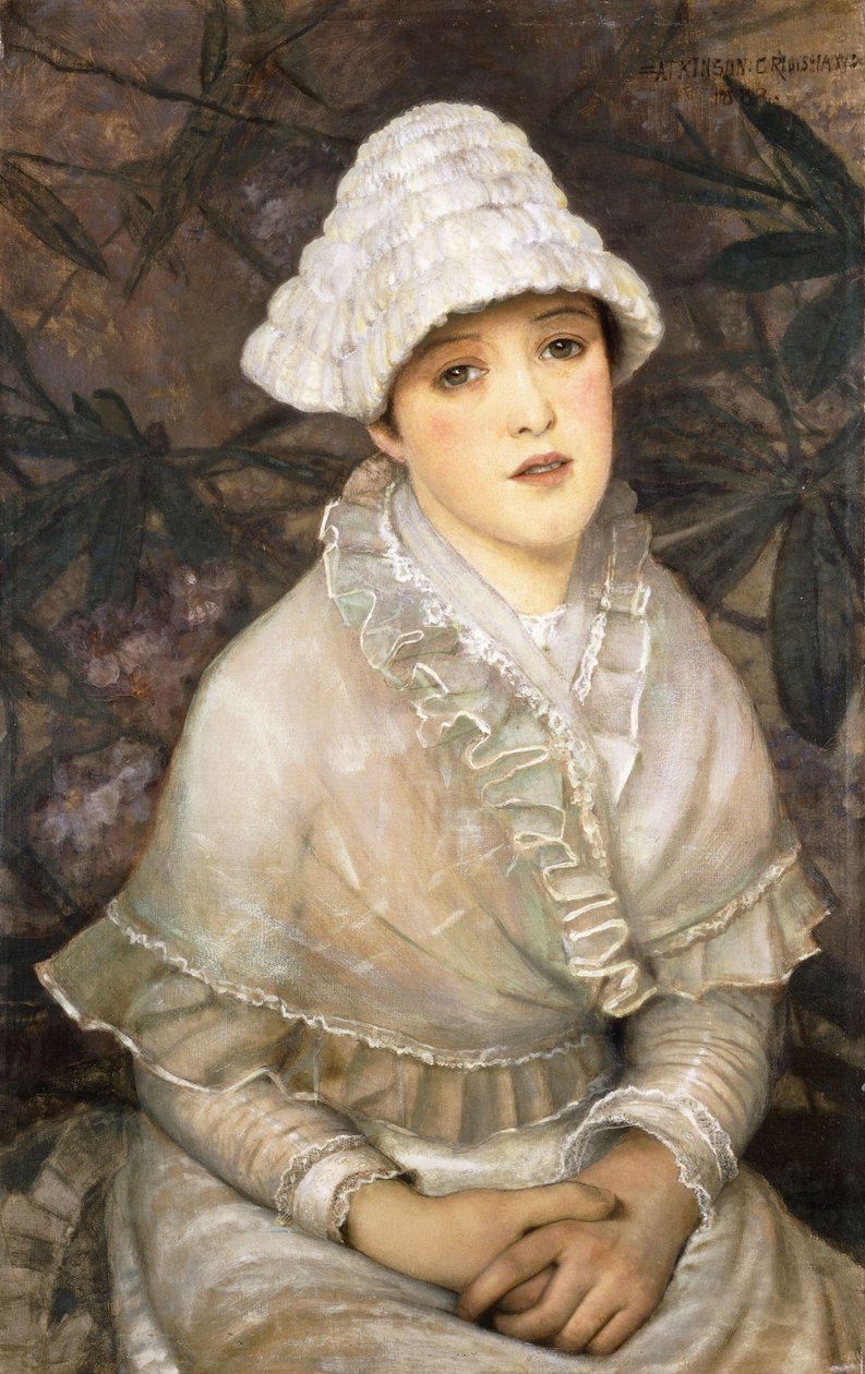 Beyaz Gülüm, 1882 by John Atkinson Grimshaw