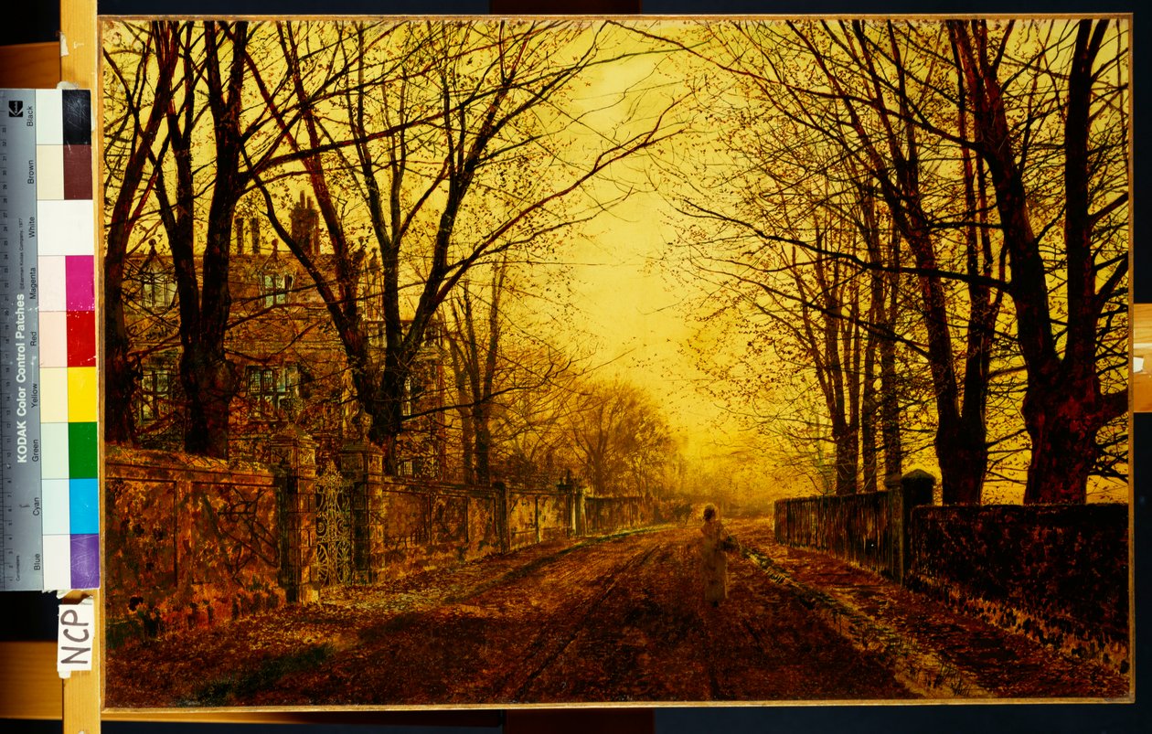 Altın Gece, 1872 by John Atkinson Grimshaw