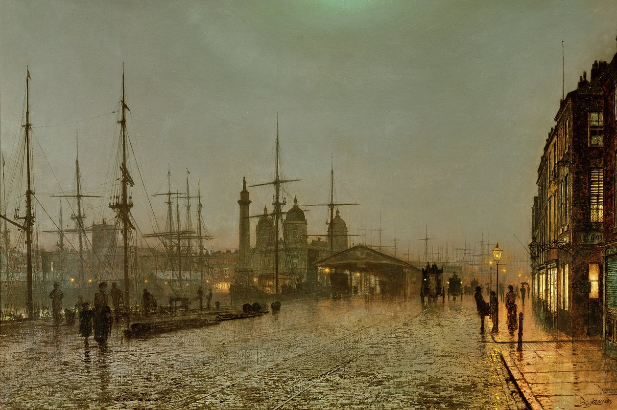 Bilinmeyen resim by John Atkinson Grimshaw