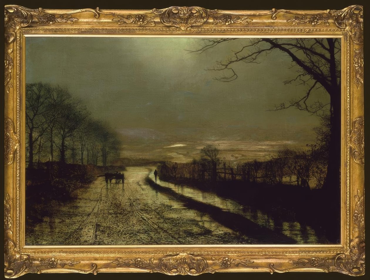 Wharfedale by John Atkinson Grimshaw