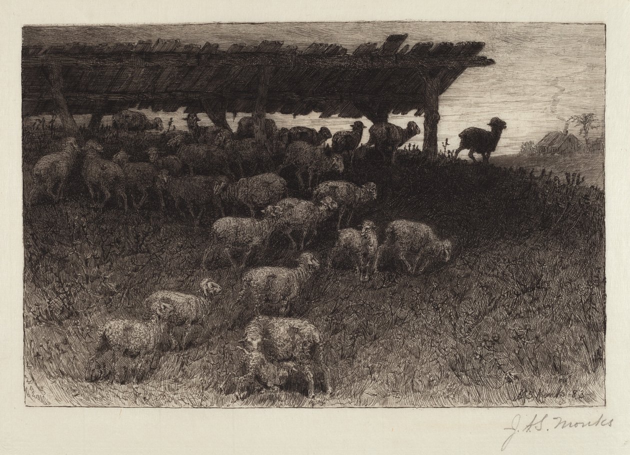 alacakaranlık by John Austin Sands Monks
