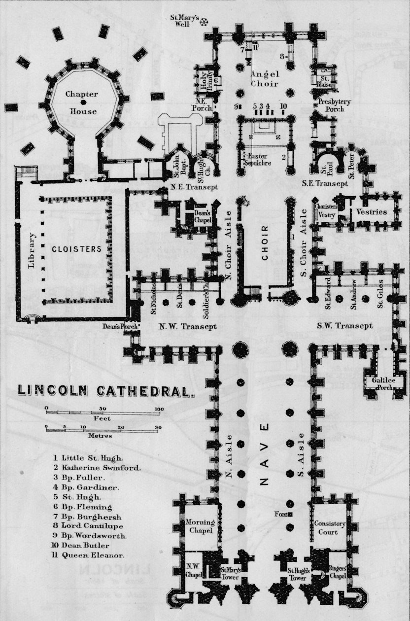 Lincoln Katedrali, c20th Century by John Bartholomew