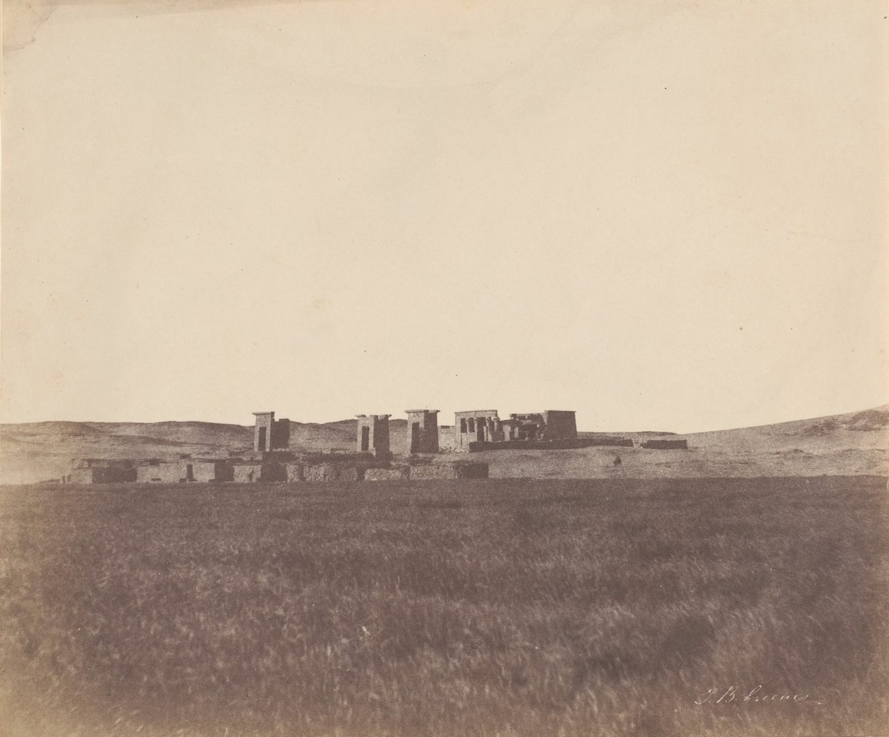 Deboud Tapınağı, 1853-54. by John Beasley Greene