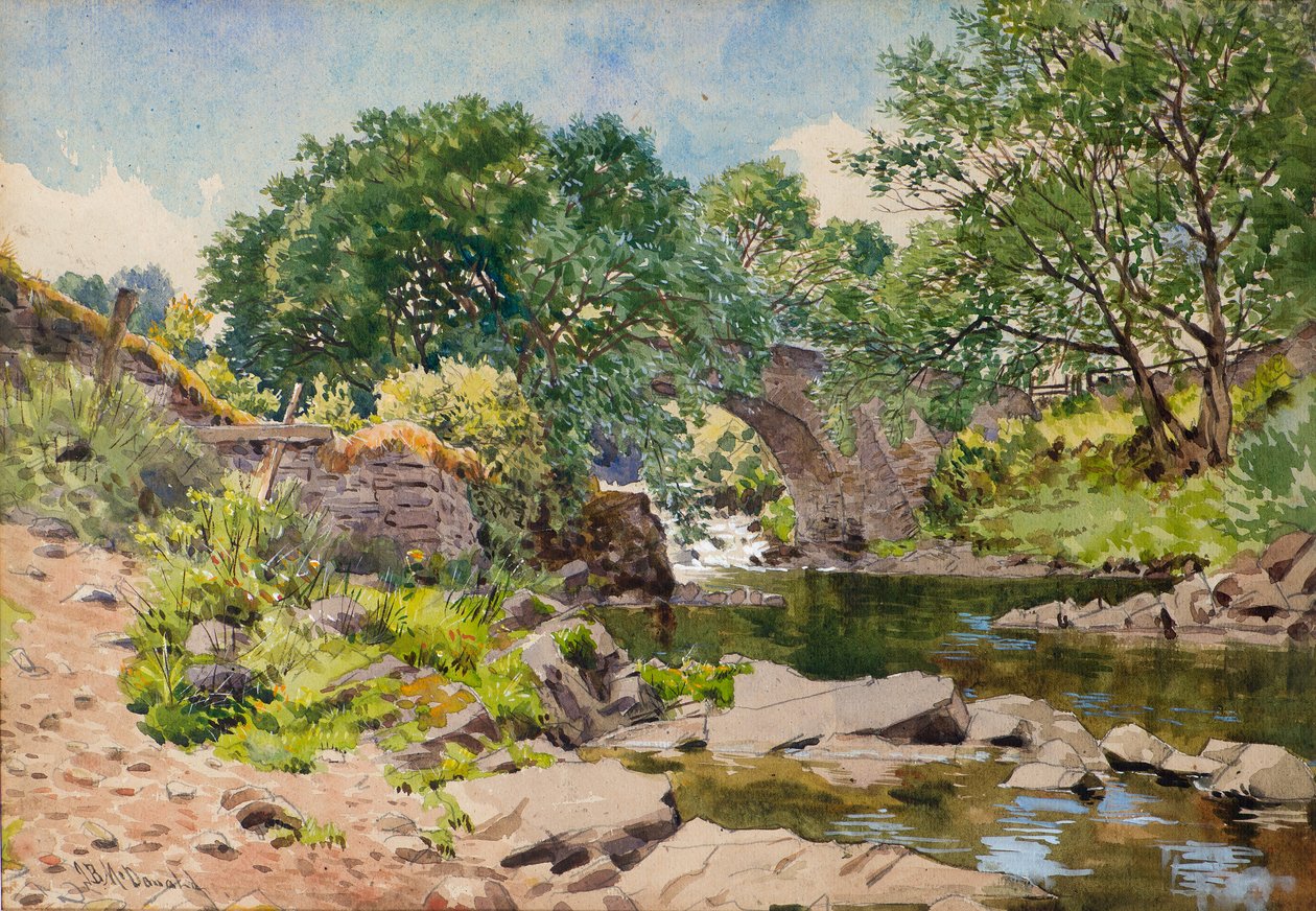 Strathyre Köprüsü by John Blake MacDonald