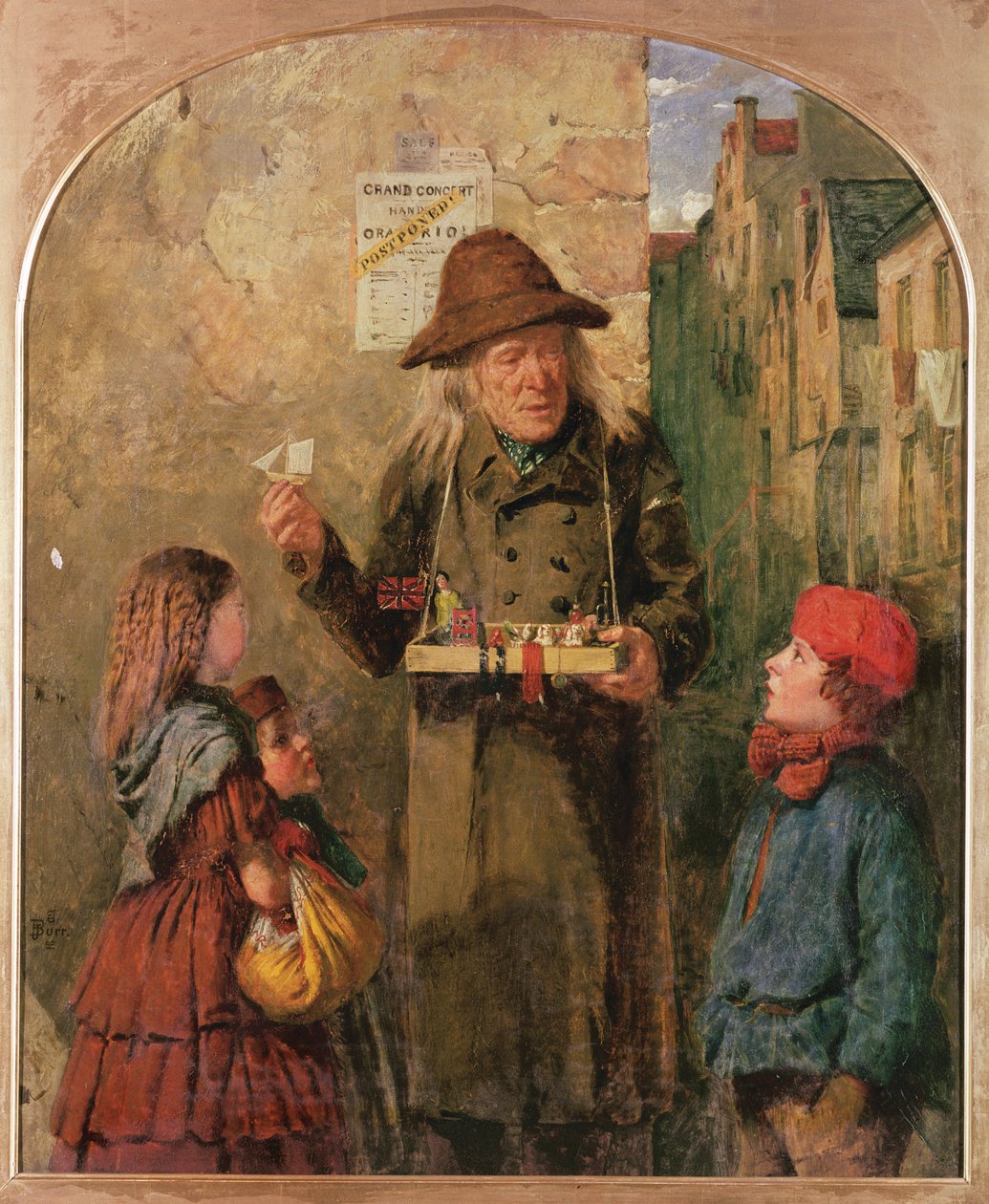 Oyuncak Satıcısı by John Burr