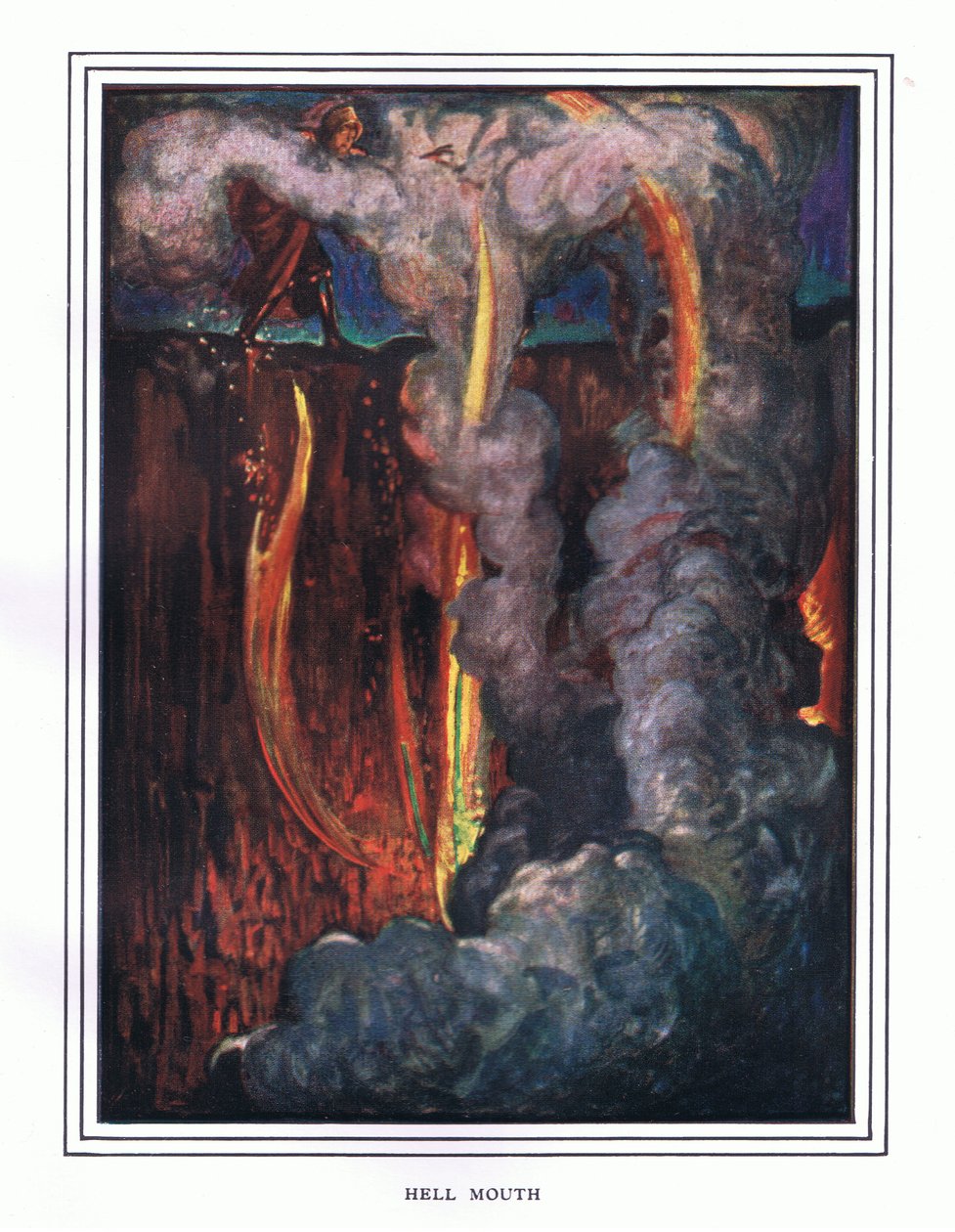 ಹೆಲ್ ಮೌತ್ ಟರ್ಕ್ by John Byam Liston Shaw