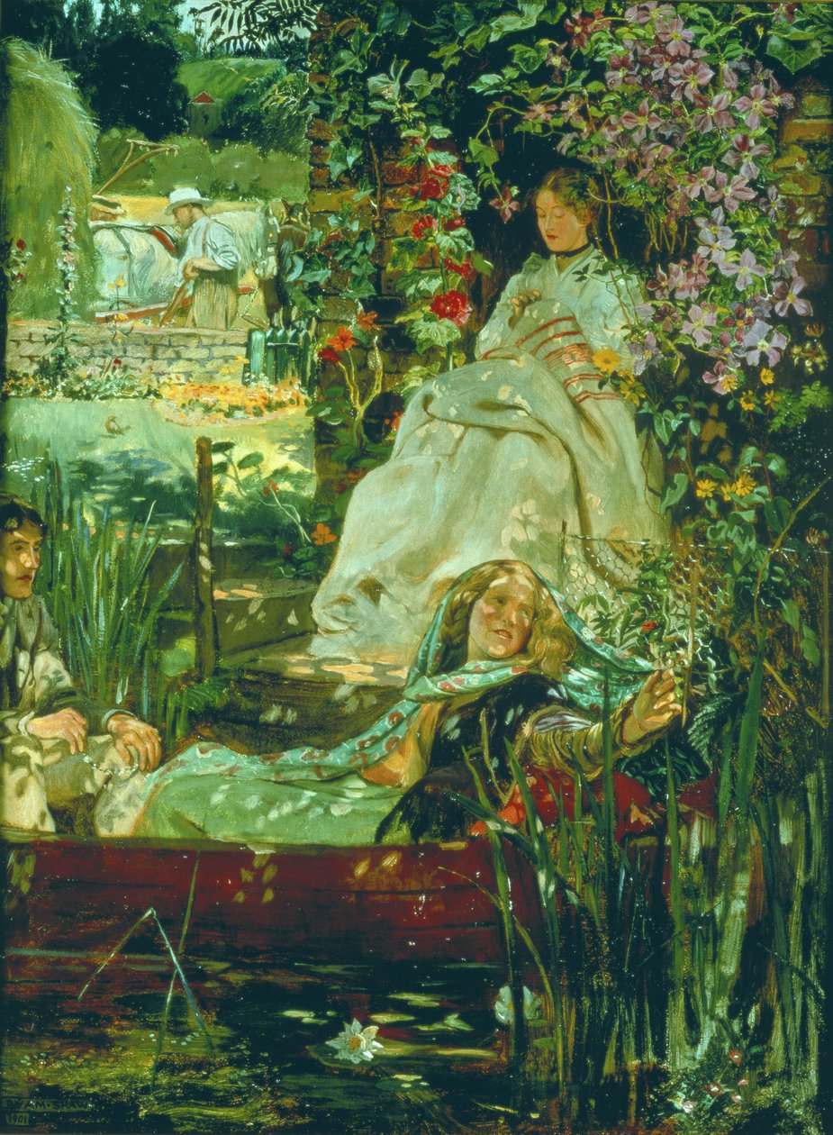 Bilinmeyen resim by John Byam Liston Shaw