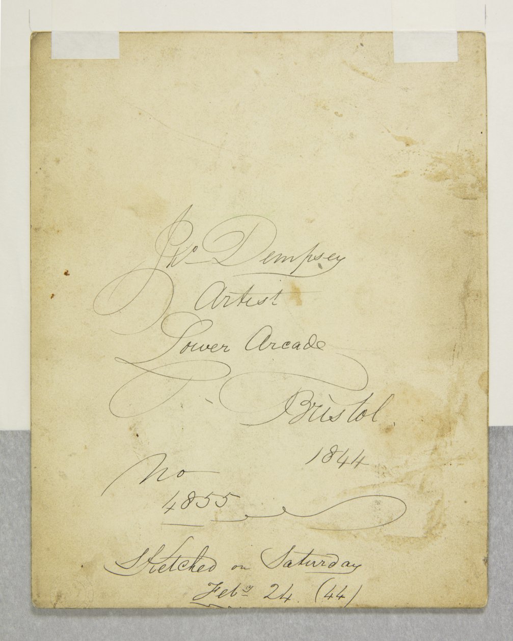 Bir Gençliğin Portresi, by John Church Dempsey
