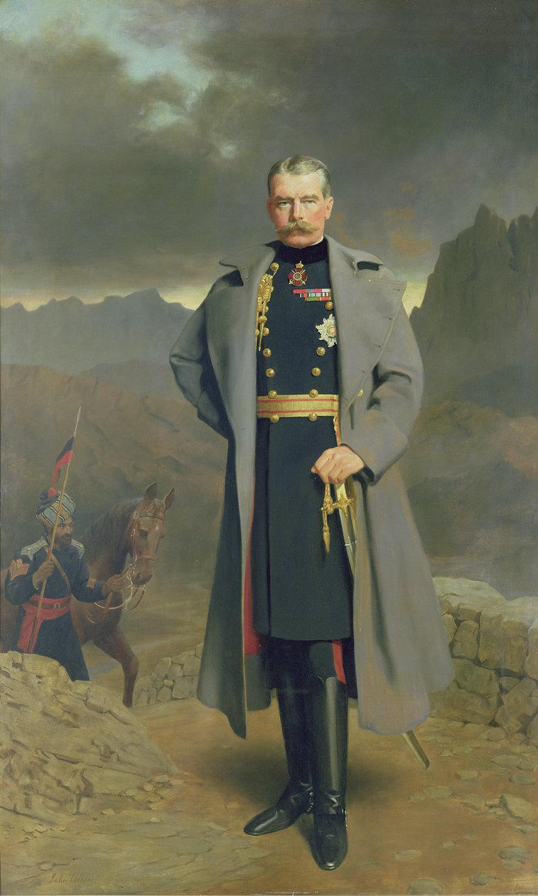 Hartum Mareşal Earl Kitchener by John Collier