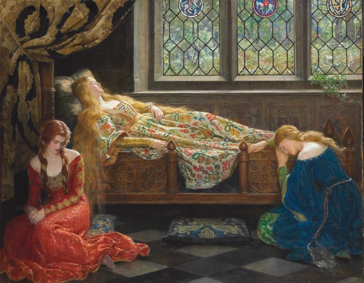 Uyuyan güzel by John Collier