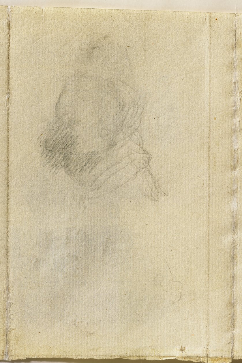 Profilde Bir Adamın Başı by John Constable